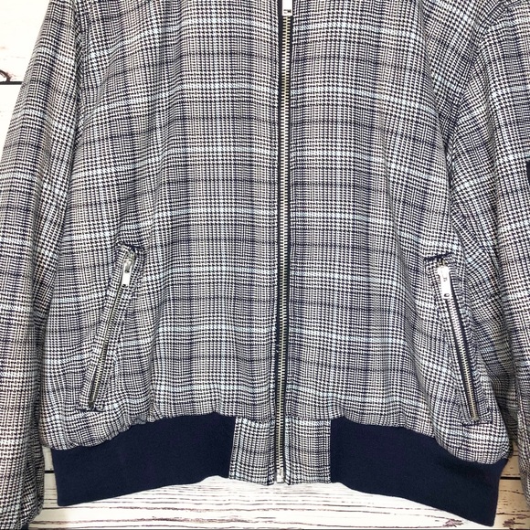 Gap plaid bomber jacket - Picture 4 of 13